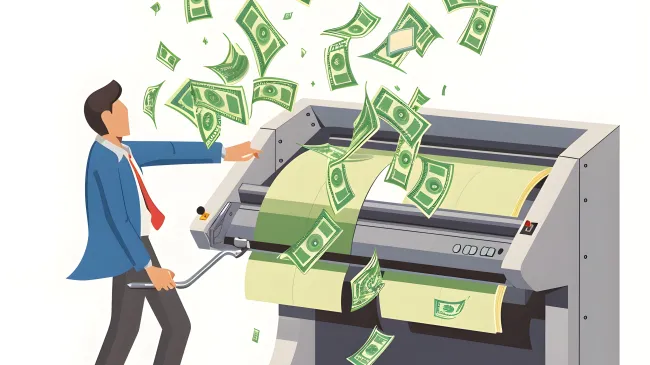 printing money AdobeStock_878330171